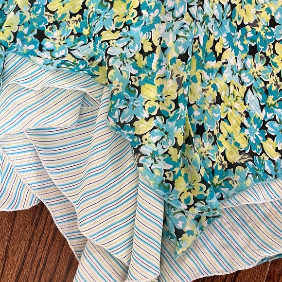 Nine West silk floral skirt, 14 - Picture 3 of 8